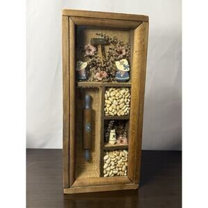 Vintage Floral House Cottagecore Grannycore 80’s Prairie Shadow Bow Kitchen